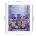 thumbnail image 2 of Paint by Numbers Kit for Adults, Purple Owls With Music Sheets Paint by Numbers, Easy Paint by Numbers Kit for Adults Beginner, DIY Adult Paint by Number Kits on Canvas, Home Decor, 2 of 7