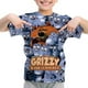 thumbnail image 4 of Ropa para niños, camiseta de Grizzy y los Lemmings, camisetas de cuello redondo para niñas y niños, ropa de verano de manga corta, camiseta para niños, camiseta, 4 of 5