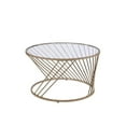thumbnail image 2 of Bowery Hill Contemporary Coffee Table in Gold and Champagne Finish, 2 of 5
