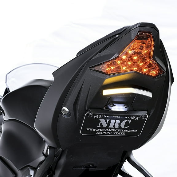 New Rage Cycles ZX6-FE-T Kawasaki ZX-6R Fender Eliminator Kit, Black