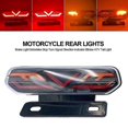 thumbnail image 1 of 12v Motorcycle Rear Lights Led Motorcycle Brake Light Atv Tail Light Motorbike Stop Turn Signal Direction Indicator Blinker, 1 of 3