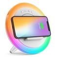 thumbnail image 1 of SIDVAR Altavoz Bluetooth Luces Nocturnas, Altavoz Moderno con Carga Inalámbrica, Las Mejores Ideas de Regalos de Cumpleaños para Adolescentes Regalos para Niñas/Utilice el Adaptador Original, 1 of 5