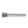 thumbnail image 4 of 1p 1/4 6mm Shank 12mm Diameter Tungsten Carbide Rotary File Double Cut Rotary Burr 8mm-32mm Blade Length Dremel Rotary Tool, 4 of 5