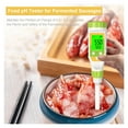 thumbnail image 4 of Food PH Mete 0.00~14.00 Professional Smart PH Monitor Tester Digital Cheese Meat Dough Acidity For Bread Canning Water ,Upgraded Testing Structure, 4 of 6
