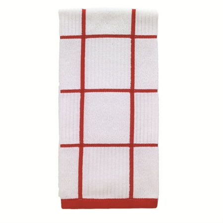 KITCHEN TOWEL RED CHECK (Pack of 6)