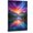 Frame-style, variant on Vibrant Galaxy Mountain Lake Wall Art Poster Cosmic Nature Starry Sky Decor