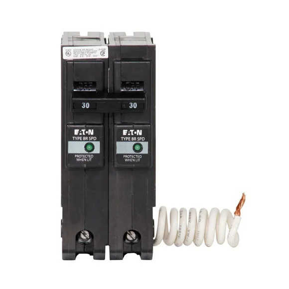 BR230SUR - Eaton Cutler-Hammer 30 Amp 2 Pole BR Breaker with Surge Protection