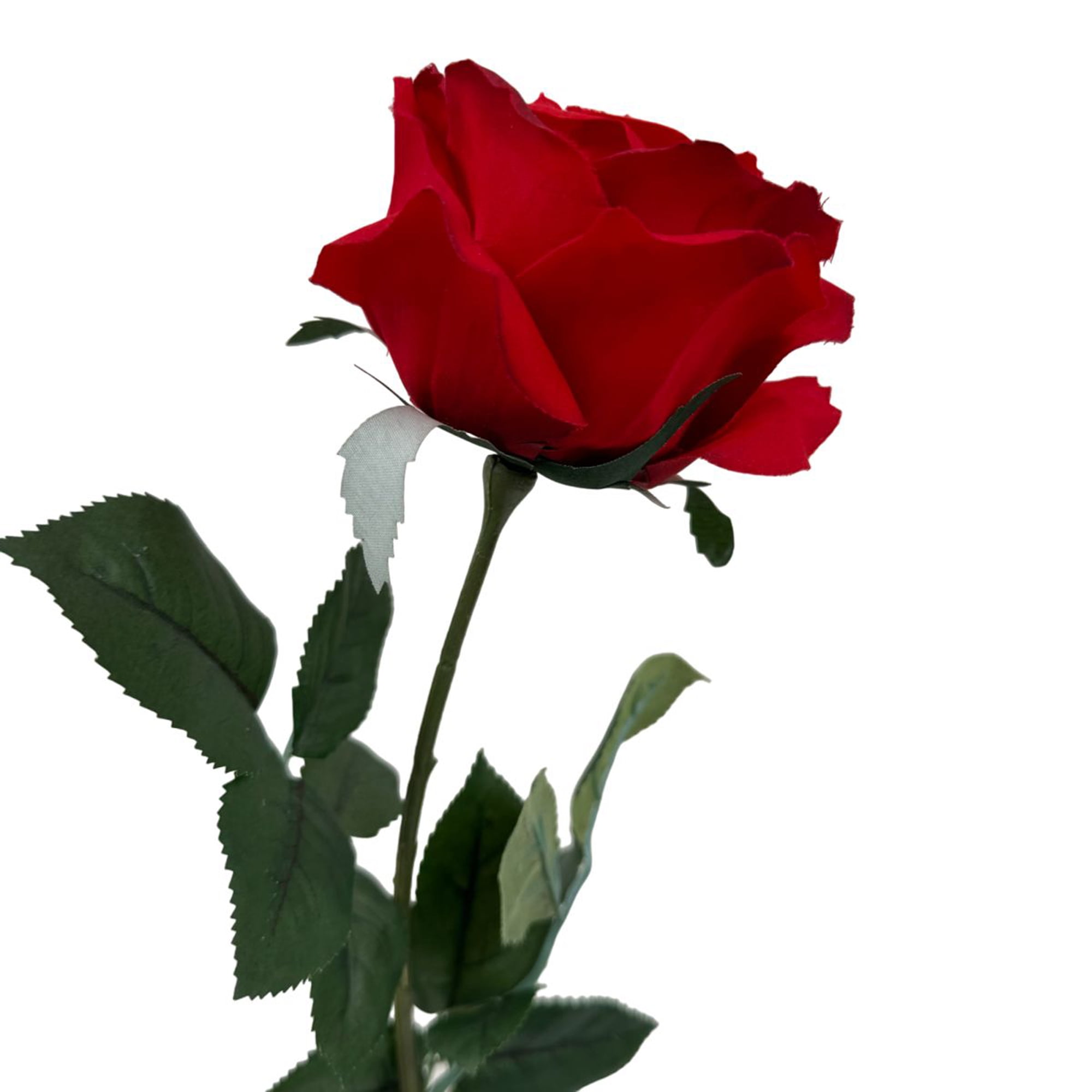 Mainstays 29 in Artificial Blooming Red Rose Indoor Stem Set of 12