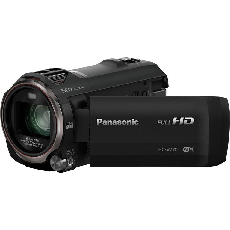 Panasonic V770 Full HD Digital Camcorder with 20x Optical Zoom