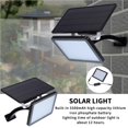 thumbnail image 3 of Luz Solar Ip65 Luces De Porche Con Energía Solar A Prueba De Agua Con Batería De 5500 Mah Luz De Cobertizo Led Con Luz Blanca Para Patio Granero Gallinero Gazebo Garaje Guardurnaity HA013367-00, 3 of 7