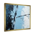 thumbnail image 3 of Designart "Serenity Amidst Wild Blue Bamboo IV" Bamboo Picture Framed Wall Art Living Room, 3 of 5