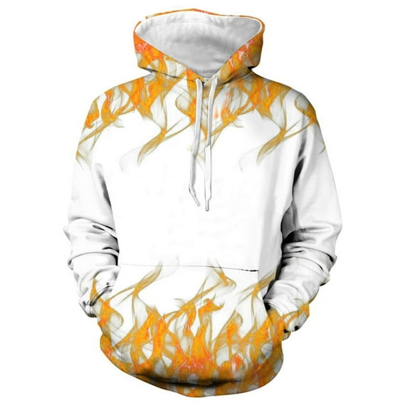 DDAPJ pyju Christmas Gifts For Men Men's Hoodies Western Ethnic Style Drawstring Sweatshirts Distressed Hoodie Pullover Vintage USA Flag Hooded Sweatshirt with Pocket