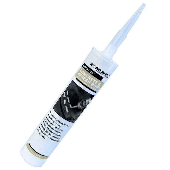 Rapid Patch Construction Adhesive, 9.5 oz, Tube Gray