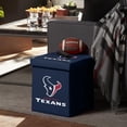 thumbnail image 4 of Franklin Sports Nfl Houston Texans Otomana De Almacenamiento Con Tapa Desmontable 14 X 14 X 14 - Pulgadas, 4 of 5