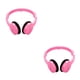 thumbnail image 4 of Sidaley Auriculares para niños plegables con cable de 3,5 mm con micrófono HD Auriculares para niños con sonido estéreo plegable con cable rosa 1.1 metros 2Conjunto, 4 of 6