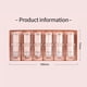 thumbnail image 3 of Set de labiales mate nude de 6 colores, suave y aterciopelado, resistente al agua, de larga duración, ideal para niñas y mujeres., 3 of 6