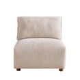 thumbnail image 7 of Christopher Knight Home 3-Seat Modular Sectional Sofa, Modern 96" Couch with Pillow Arms, Sesame, 7 of 7