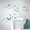 thumbnail image 3 of RoomMates Stickers Muraux Lisa Audit Butterfly Quote, 3 of 3
