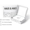 thumbnail image 4 of HAUS AND HUES 6x8 Silver Metal Picture Frames - Photo Frames 6x8 - Features Premium Aluminum, Vertical Hanging, Easel Back for Tabletop, Home, Office (6x8 in, Silver, Set of 9), 4 of 5
