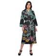 thumbnail image 1 of Moomaya Printed WoMen's Robe Dressing Gown With Pockets Bath Robe Girls, 1 of 6