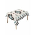 thumbnail image 2 of Southwest Ethnic Tablecloth Rectangle Table Cloth 60x84, Waterproof Tablecloth Outdoor Table Cloth, Boho Aztec Tribal Abstract Aesthetic Washable Table Cover for Kitchen Dinning Party, 2 of 8