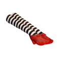 thumbnail image 2 of 1 Pair Wicked Witch Legs Stripe Pattern with Red Shoes Halloween Ornament Witch, 2 of 9