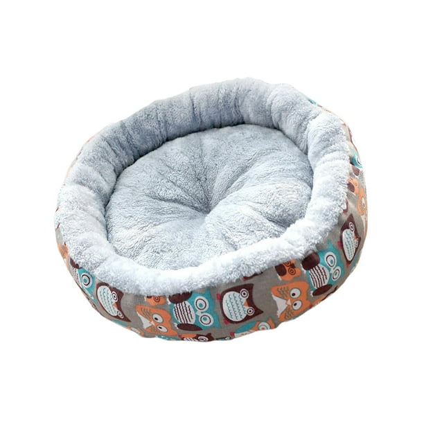 Cama de gato de peluche Fernando caseta interior para gatitos 45cm almohadilla suave y cálida