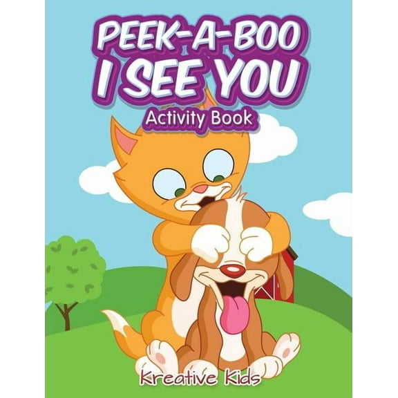 Peek-A-Boo I See You Activity Book (Paperback)