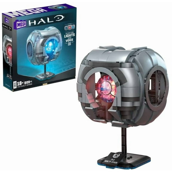 MEGA BLOKS - HALO 343 Guilty Spark, 609 Piece Building Toy Set