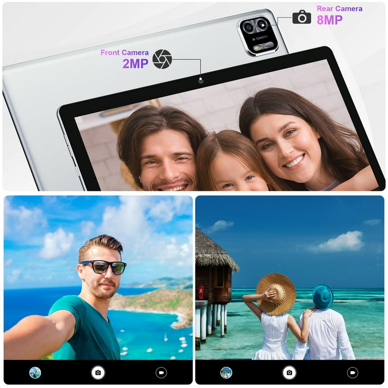WeTap 10 Inch Android 12 Tablet, 64GB, Dual Camera, Quad WeTap 10 Inch Android 12 Tablet, 64GB, Dual Camera, Quad