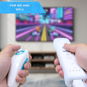 Wii Remote and Nunchuck Controller For Nintendo Wii and Wii U - White