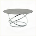 thumbnail image 5 of Modern 3-Piece Coffee Table Set with Black Tempered Glass & Chrome Base - Easy-Clean for Living Room, 5 of 6