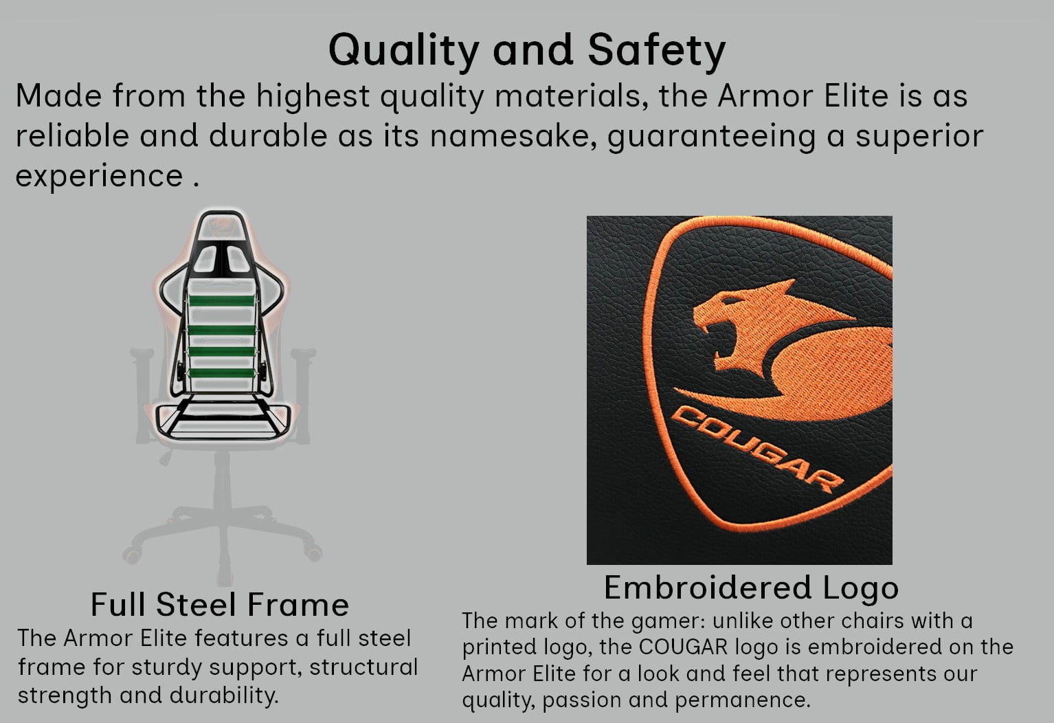 Cougar Armor Elite Gaming Chair - Premium PVC Leather with Reclining Backrest up to 160º 2D Adjustable Armrest and Adjustable Tilt Mechanism, Head & Lumbar Pillow, Pink