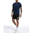 thumbnail image 3 of TELALEO Men's 6 Pack Workout Shirts Athletic Active Tops, Moisture Wicking & Quick Dry Performance T-Shirts,L, 3 of 7
