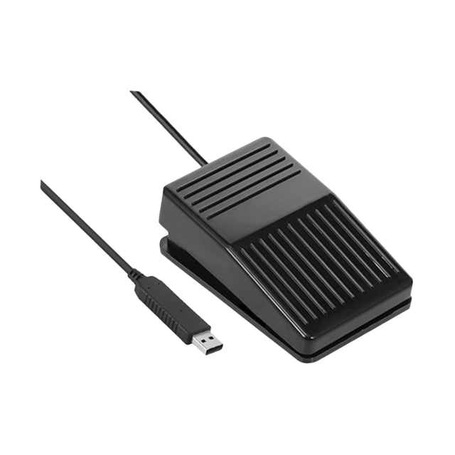 Pedal USB preprogramado de 10 x 6,3 x 4,2 cm, multifunción, para PC, accesorios de ordenador, controlador gratuito, Plug and Play