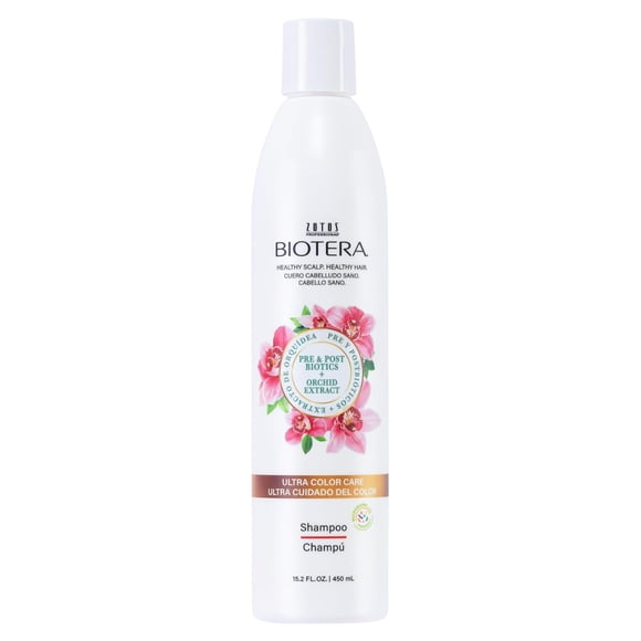 Biotera Ultra Color Care Shampoo | Prolongs Vivid Color-Treated Hair | Microbiome Friendly | Vegan & Animal Test-Free | Paraben & Sulfate Free | Color-Safe
