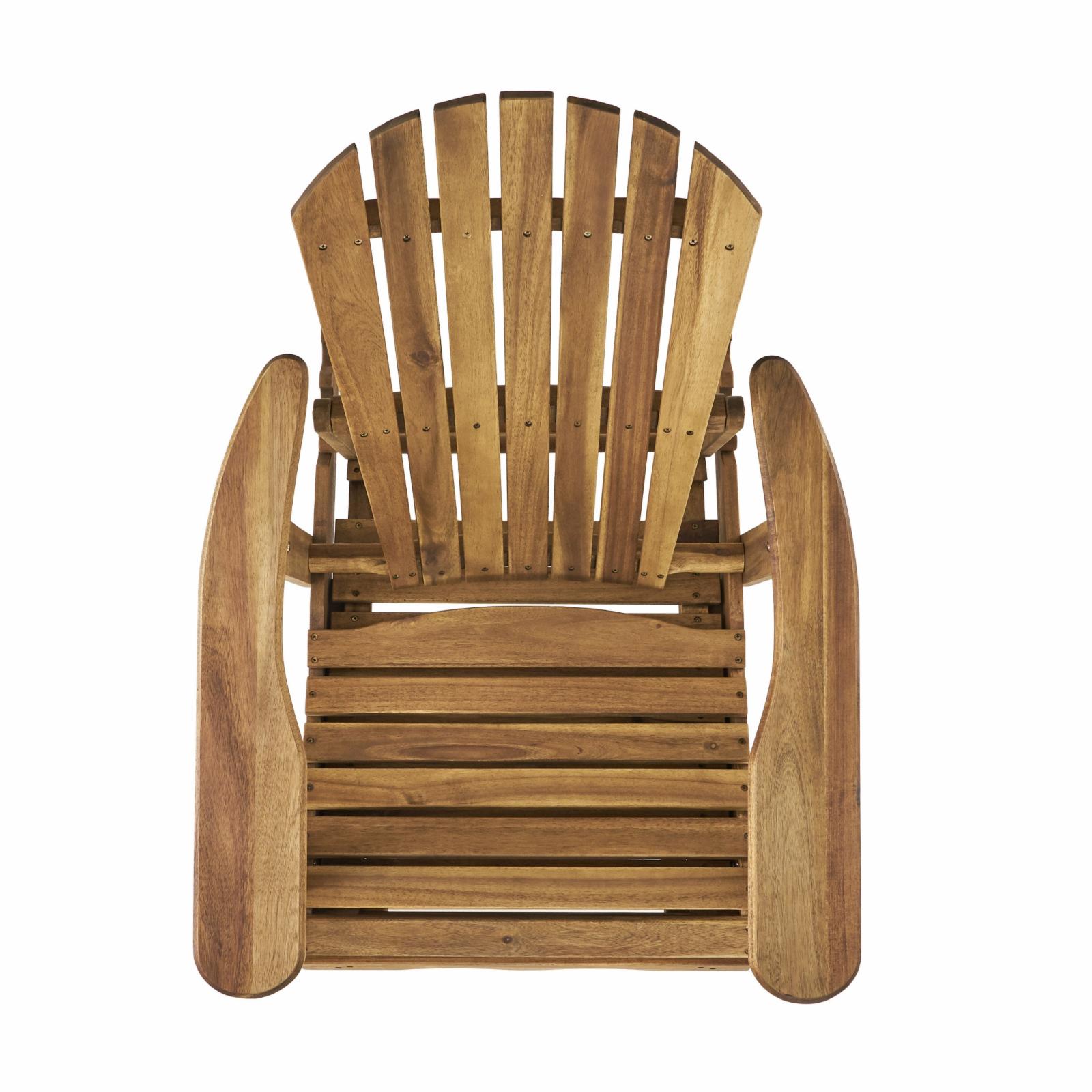 Hayle Reclining Adirondack Chair with Footrest - Set of 2 - image 4 of 11