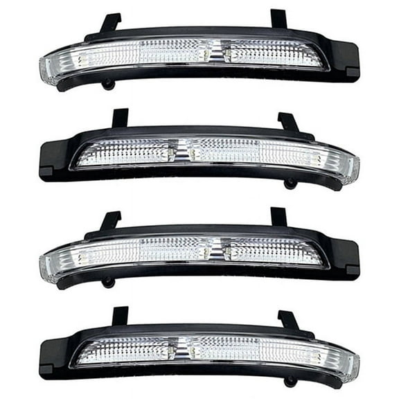 4x Side Mirror LED Indicator Turn Signal Blink Light Flash Lamp for Superb 2009-2013 3T0949101