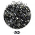 thumbnail image 1 of Cuentas de vidrio con forma de hielo a través de tinta que florecen con cuentas de oro, cuentas de vidrio hechas a mano, collar, pulsera, cadena, joyería, cuentas sueltas, accesorios, 1 of 5