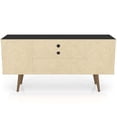 thumbnail image 6 of Pemberly Row Mid-Century Wood TV Stand for TVs up to 50" in Black, 6 of 9