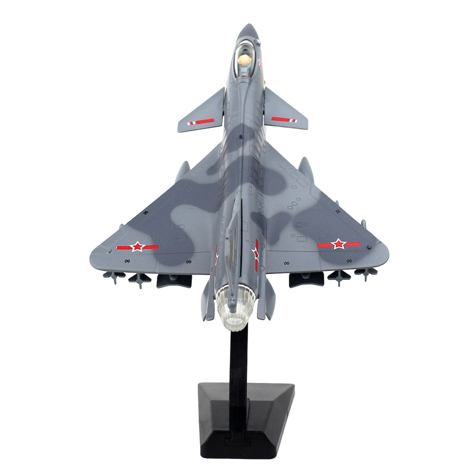 LeeQinersw Fighter Aircraft, Airplane Model Attack Plane Decorative for Bedroom Decorations Gray