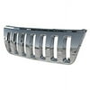 Spec-D Tuning HG-GKEE99CVTH2 Jeep Grand Cherokee Laredo Limited Chrome Vertical Front Grill Grille