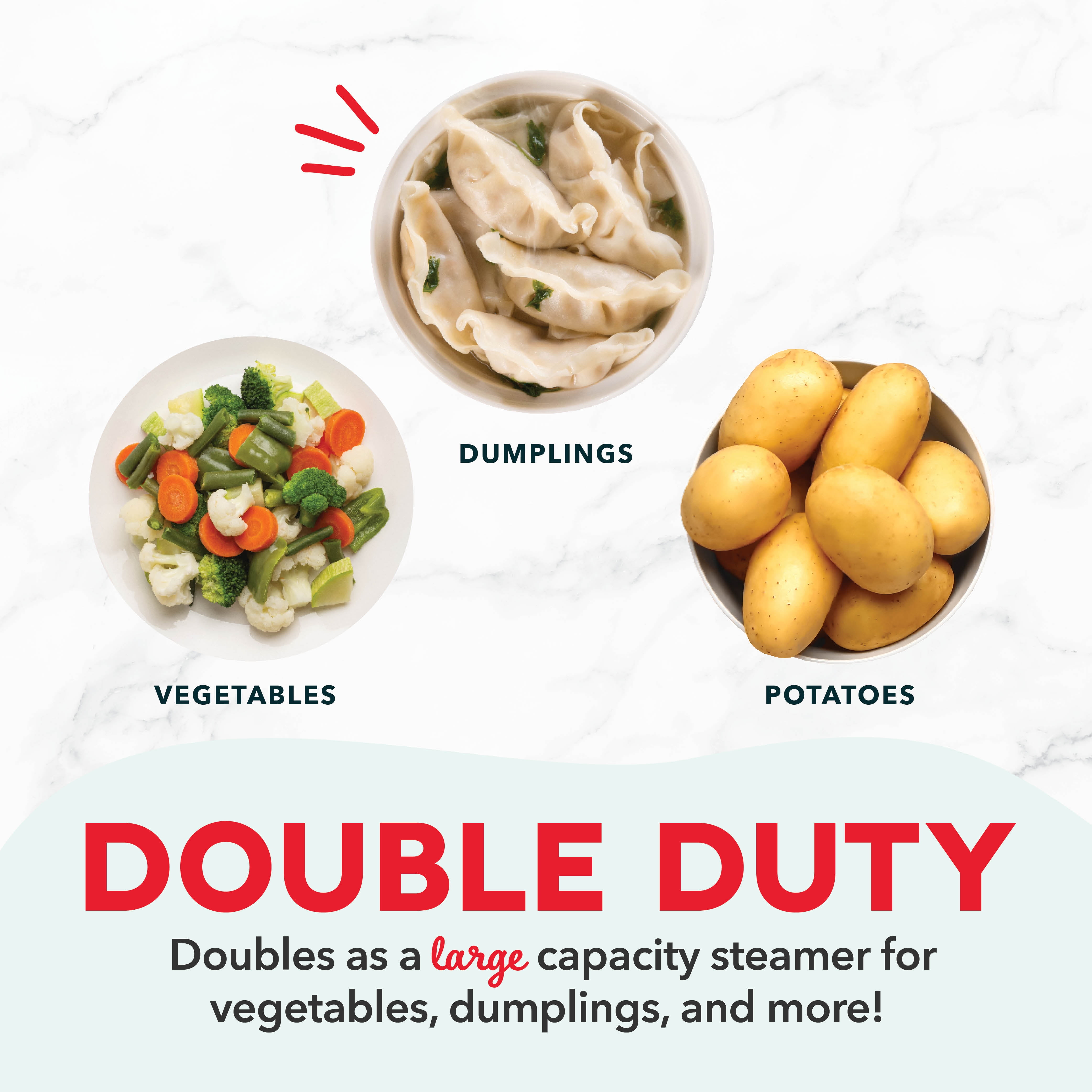 Dash Deluxe Rapid Egg Cooker for Hard Boiled, Poached, Scrambled Eggs, Omelets, Steamed Vegetables, Dumplings & More, 12 Egg Capacity, with Auto Shut off, Cream