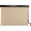 Keystone Fabrics 6' x 8' Pole Operated Outdoor Sun Shade with Protective Valance, Telluride