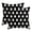 Black, variant on Sm:)e White Ghost Halloween Pillow Covers 18x18 Inch Set of 2, Cushion Covers for Sofa Home Decor