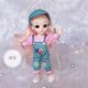thumbnail image 1 of BJD Mini 16cm Doll 13 Movable Joints 1/12 Multi-color Hair Princess Doll and Clothes Can Dress Up Girls DIY Toys Birthday Gifts Gao Jinjia LED, 1 of 2