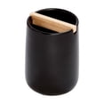 thumbnail image 2 of 1 Pc, Interdesign Eco Vanity Black Ceramic Toothbrush Holder, 2 of 2