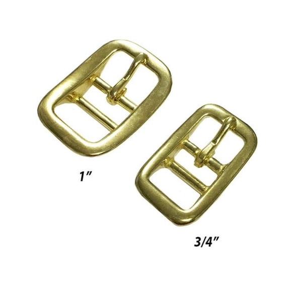 Jacks 5706-1 Halter Buckle Solid Brass - 1 in.