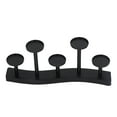 thumbnail image 1 of Black Candle Holder, Widely Used Simple Style Pillar Candle Holder Detachable Design  For Wedding, 1 of 8