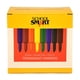 thumbnail image 1 of Rotulador permanente School Smart, punta de cincel ancha, colores surtidos, juego de 48, 1 of 5
